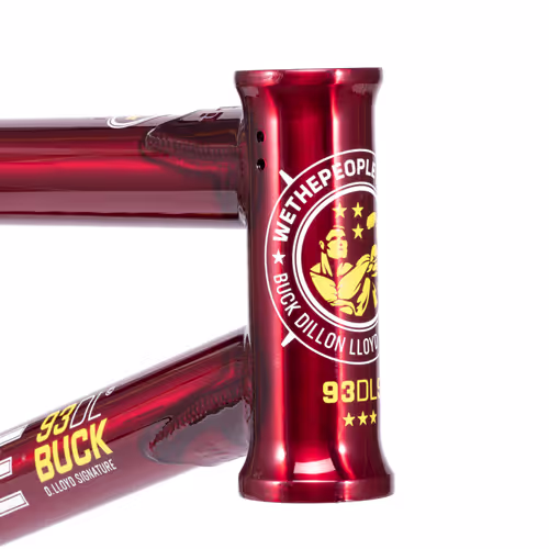 A TALLER 127 MM HEADTUBE NOT ONLY REDUCES THE NEED FOR LOTS OF HEADSET SPACERS FOR A CLEANER LOOK, BUT ALSO ADDS EXTRA STRENGTH TO THE FRAME